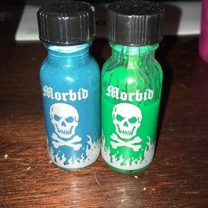 2 Morbid nail polishes